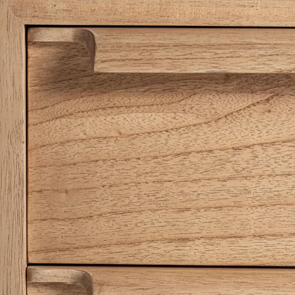 Mesita de noche Nyry de madera de mindi - Imagen 3