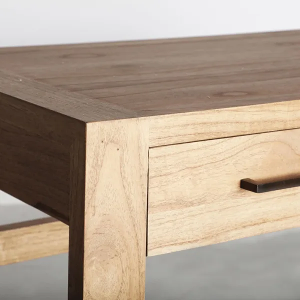Escritorio Niry de madera de mindi - Imagen 9