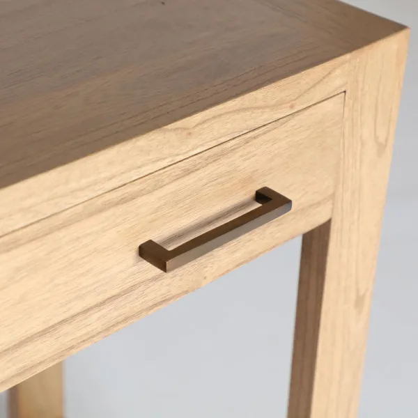 Escritorio Niry de madera de mindi - Imagen 7