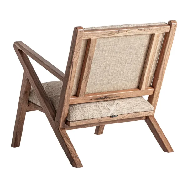 Sillón Elgin de madera de mango - Imagen 4