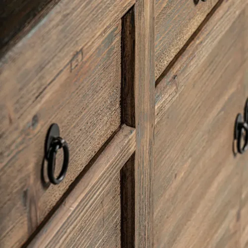 Aparador de 200 cm de madera maciza ZEITZ