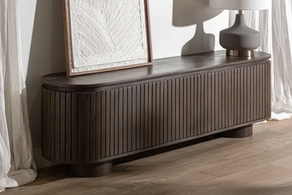 Mueble TV Kolga de madera de mango - Imagen 2