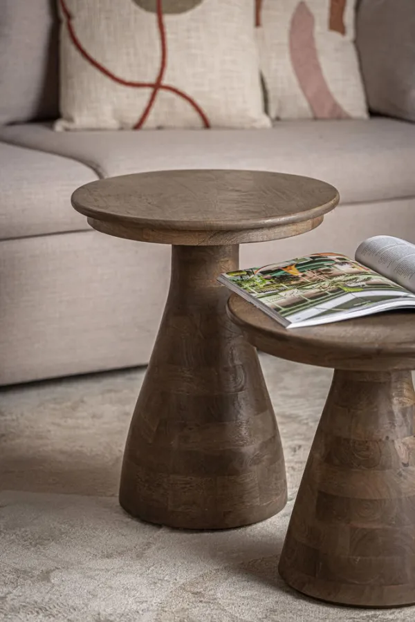 Mesa de centro Takala de madera de mango - Imagen 2