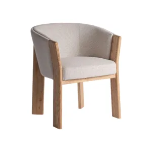 Silla Nara de madera de roble