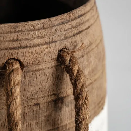 Jarrón Kalid de estilo étnico