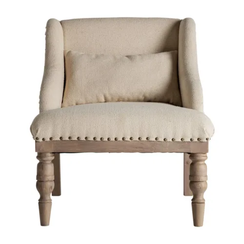 Sillón Objat de madera de mango