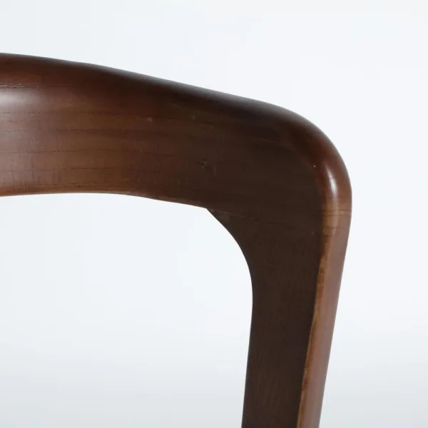 Silla Artix de madera de olmo y lino - Imagen 3