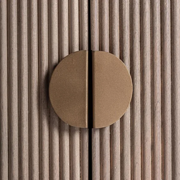 Mueble TV Zerf de mármol y madera - Imagen 6