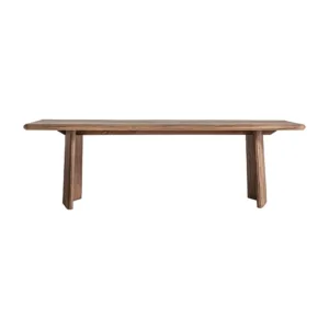 Mesa de comedor Lendine de madera de mango