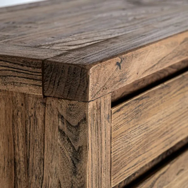 Consola de madera de olmo Norvik - Imagen 6