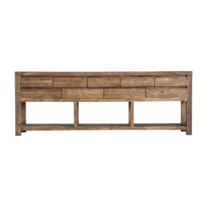 Consola de madera de olmo Norvik