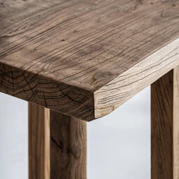 Consola Norvik de madera de olmo - Imagen 4