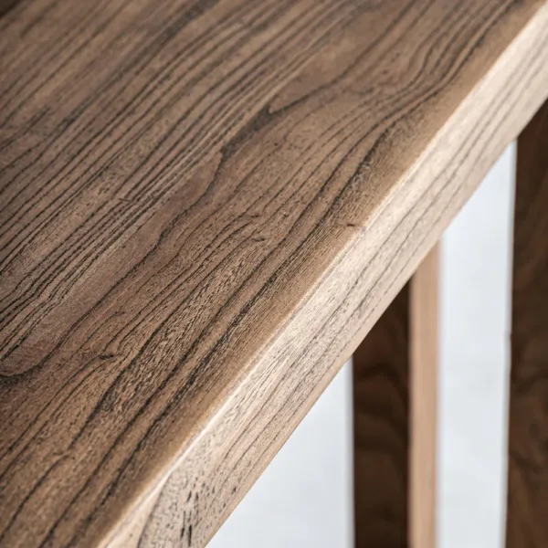 Consola Norvik de madera de olmo - Imagen 5