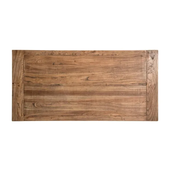 Escritorio Norvik de madera de olmo - Imagen 7