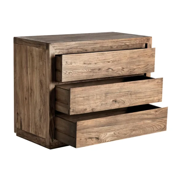 Cómoda Norvik de madera de olmo - Imagen 3