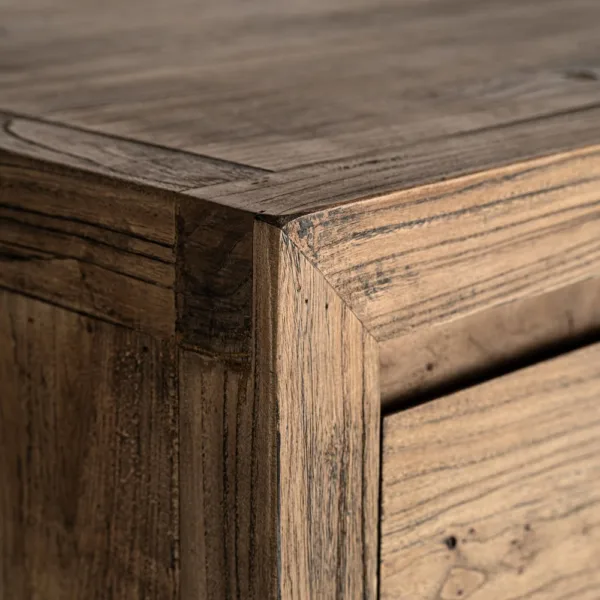 Cómoda Norvik de madera de olmo - Imagen 4