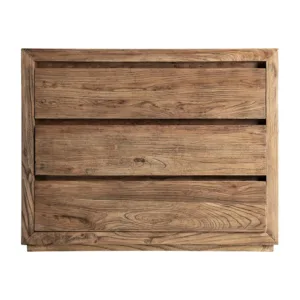 Cómoda Norvik de madera de olmo