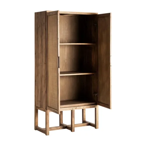 Armario 171 x 85 cm de madera de olmo artesanal Byremo