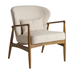 Sillón Tarres de madera de fresno