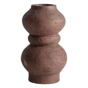 Jarrón Okar de terracota mate