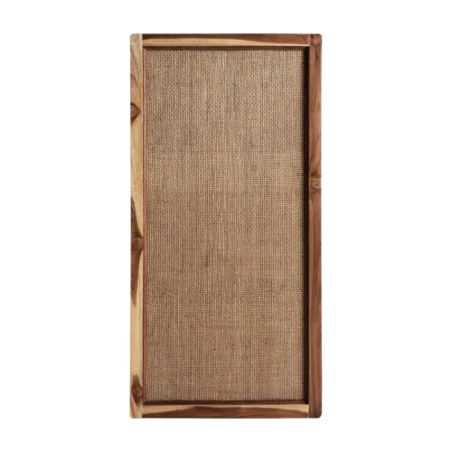 Panel decorativo de fibra natural