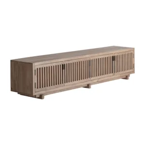 Mueble TV Gabia de madera de mango