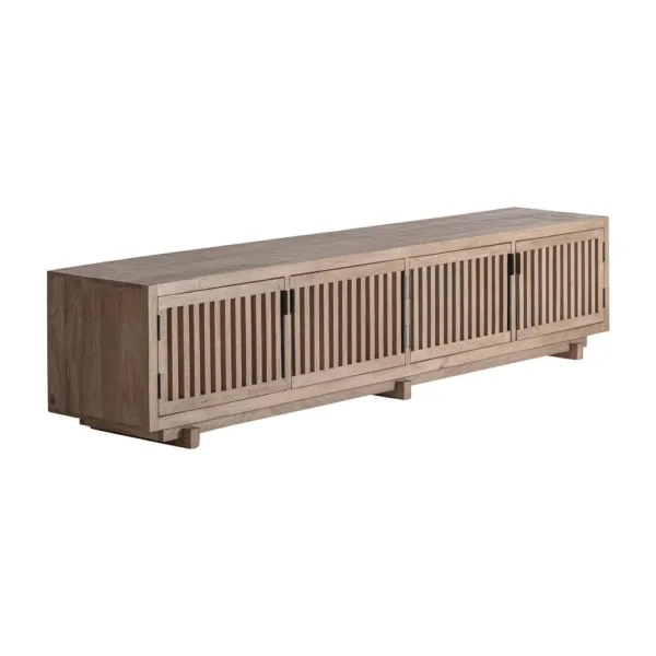 Mueble TV Gabia de madera de mango - Imagen 2