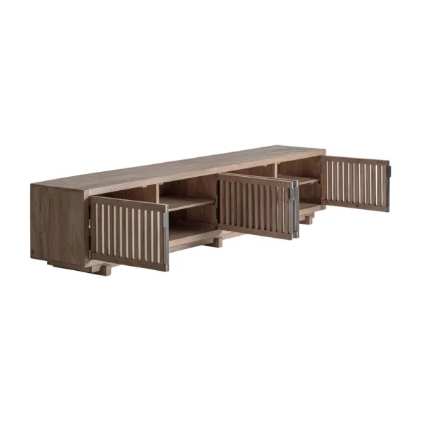 Mueble TV Gabia de madera de mango - Imagen 3