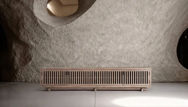 Mueble TV Gabia de madera de mango - Imagen 4