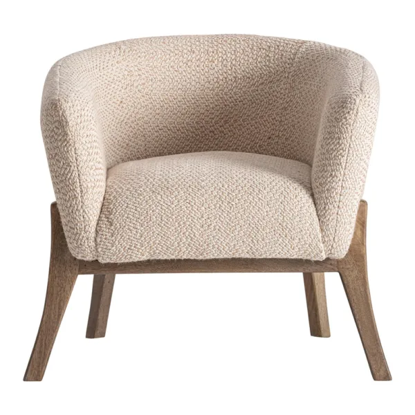 Sillón Liermo de yute y madera de mango - Imagen 2