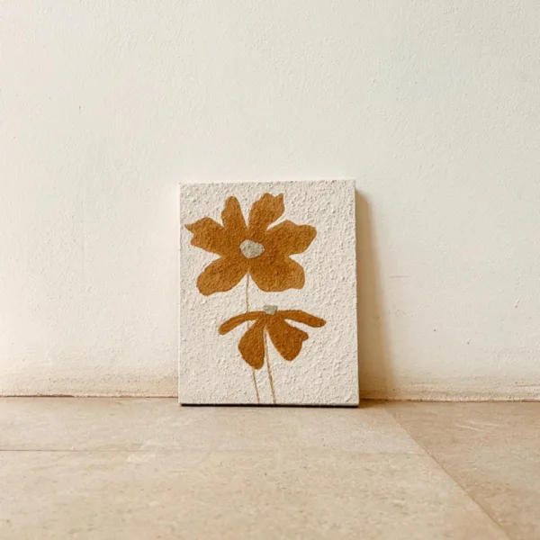 Lienzo pintado a mano - Flores