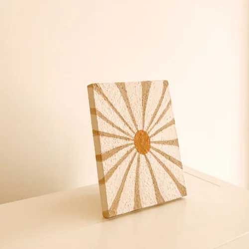 Lienzo pintado a mano - Flor