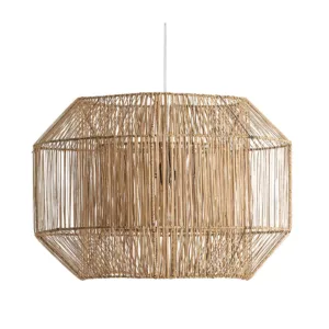 Lámpara de colgar en ratán