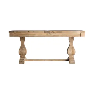 Mesa extensible Berca de madera de olmo