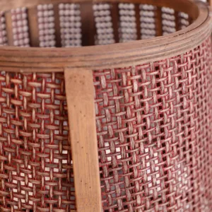 Farol Bled de bambú y lino