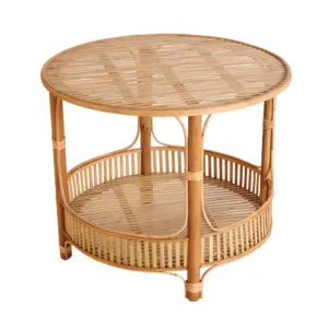 Mesa auxiliar Arteaga de bambú