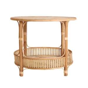 Mesa auxiliar Arteaga de bambú