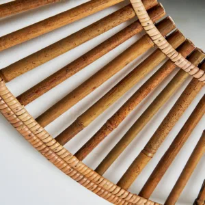 Espejo Arteaga de bambú