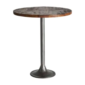 Mesa bar Tyler de madera y hierro