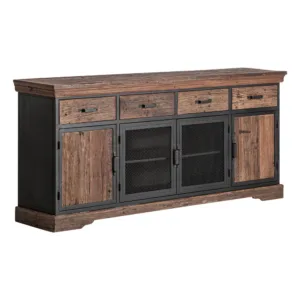 Aparador Walding de hierro y madera