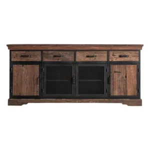 Aparador Walding de hierro y madera