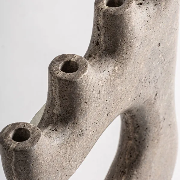 Portavelas de mármol Gael