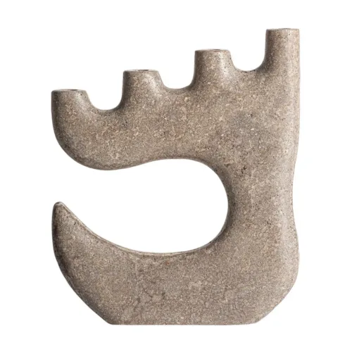 Portavelas de mármol Gael