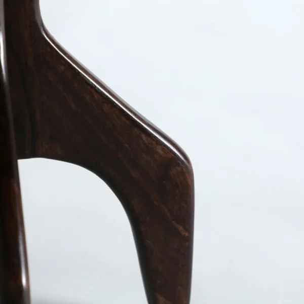 Mesa auxiliar Bickerton de madera y cristal