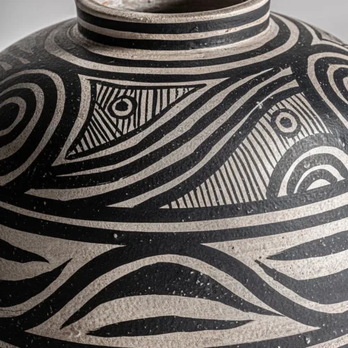 Jarrón Aike de terracota