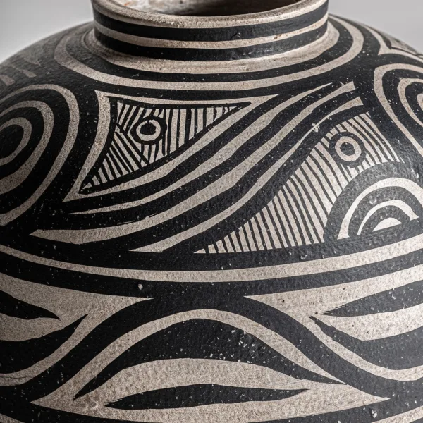 Jarrón Aike de terracota