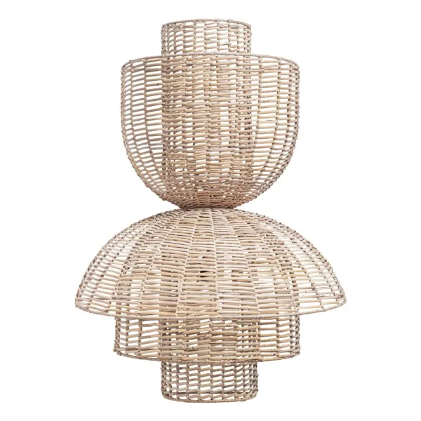 APLIQUE PLISSÉ RATTAN