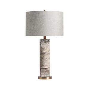 Lámpara de sobremesa Helios de mármol