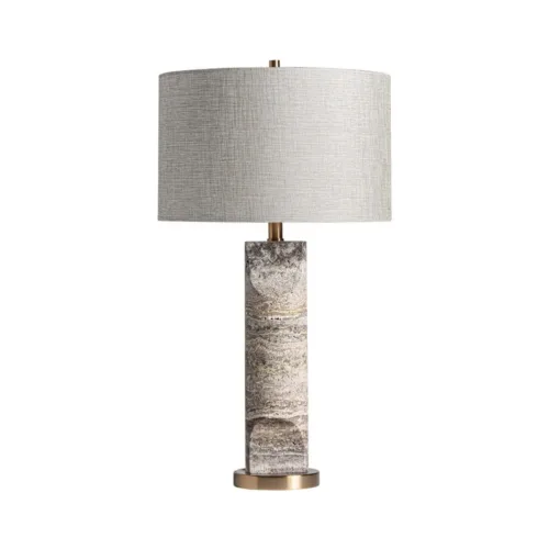 Lámpara de sobremesa Helios de mármol