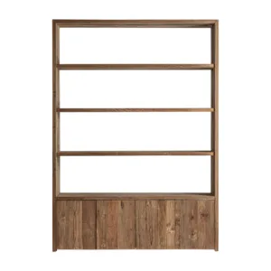 Estantería Louhans de madera de teca